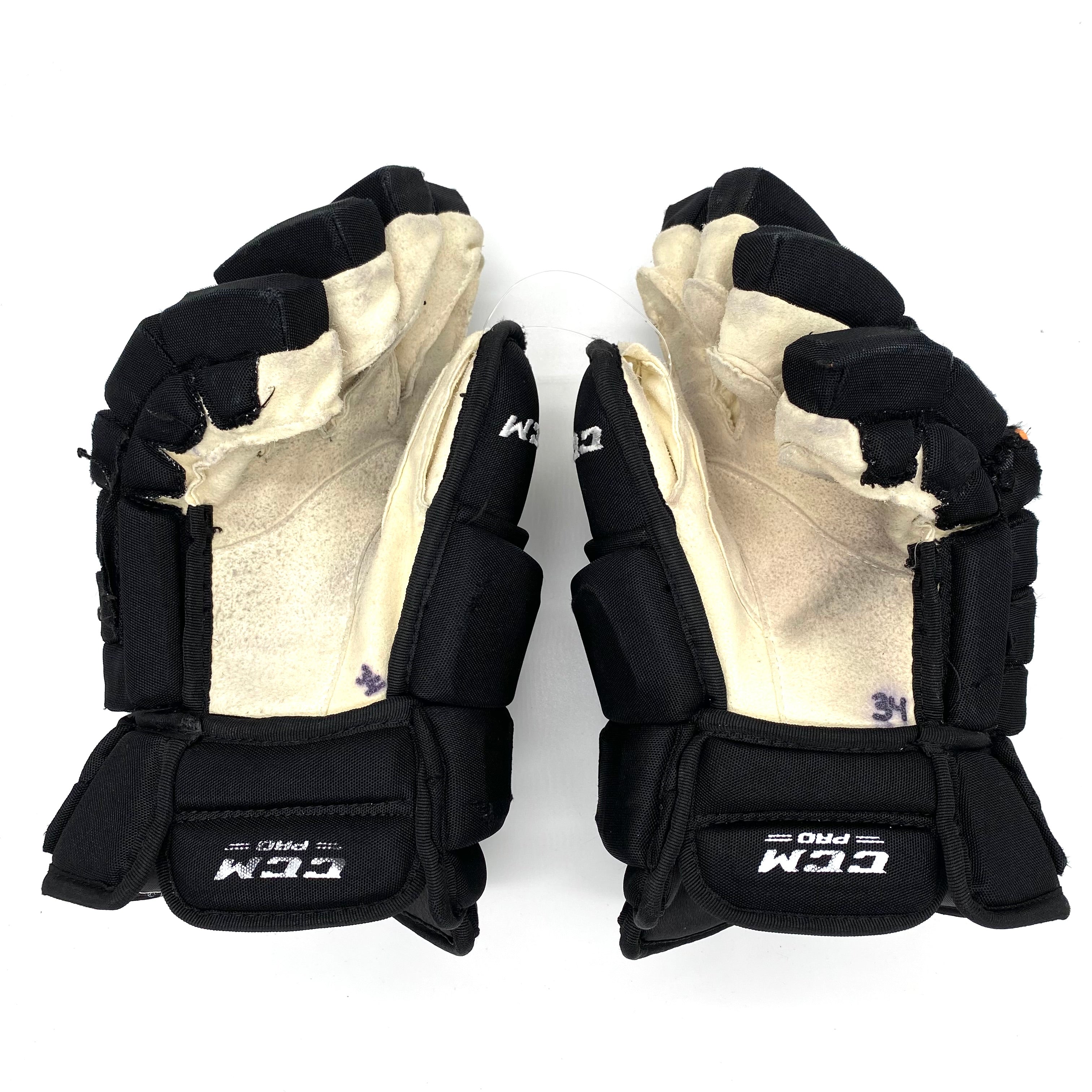 CCM HG97 - Gants Pro Stock d'occasion (noirs)